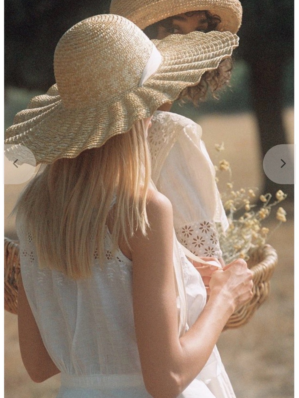 Lack of Color Scalloped straw hat size M (new without tags) - Picture 6 of 12